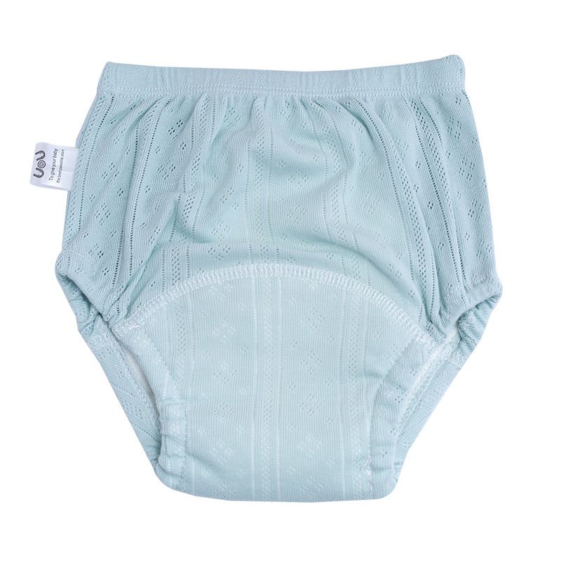 Baby training pants washable openwork breathable diaper pants baby cloth diaper cotton learning pants diaper protector.