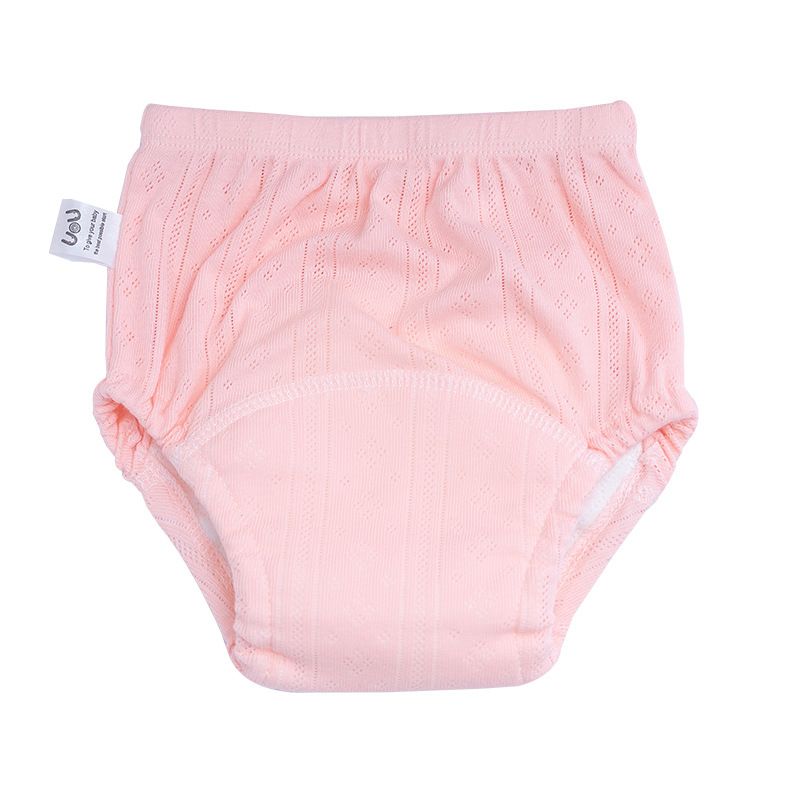 Baby training pants washable openwork breathable diaper pants baby cloth diaper cotton learning pants diaper protector.