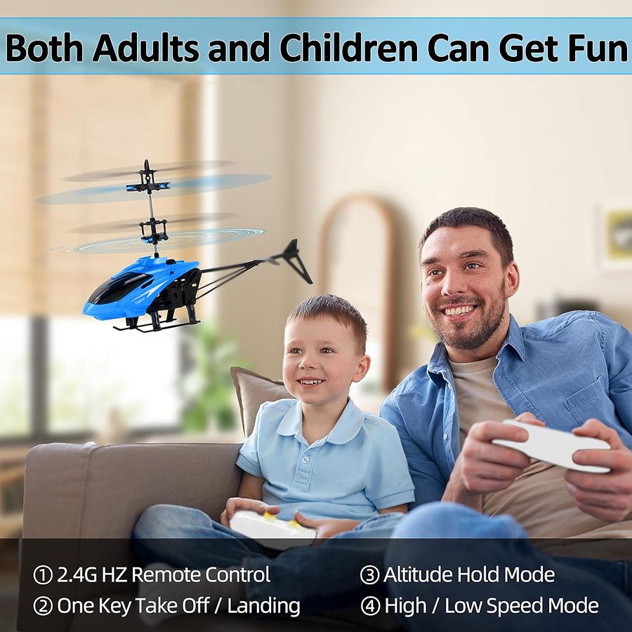 Infrared Induction Remote Control Toy Gyro Helicopter Rc Drone Model Plane
