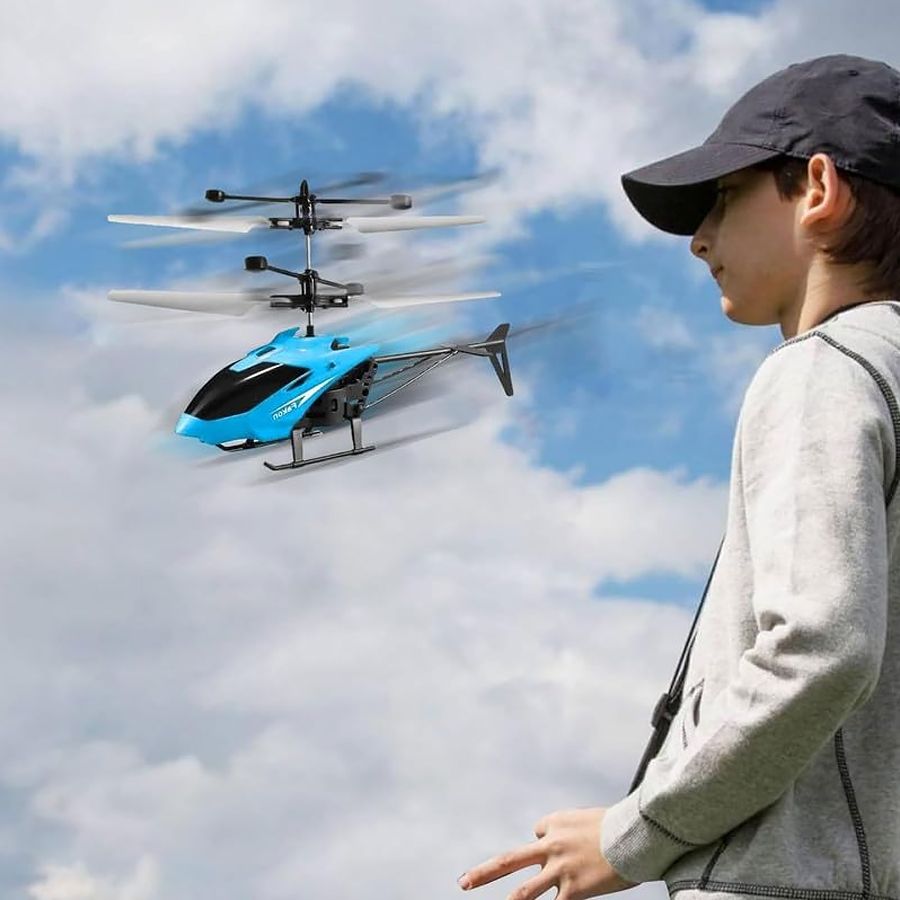 Infrared Induction Remote Control Toy Gyro Helicopter Rc Drone Model Plane