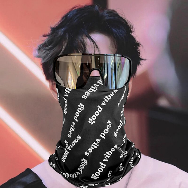 Sunglasses goggles Face mask Ice Silk Breathable neck cover Outdoor riding Mountain riding Neck Gaiter