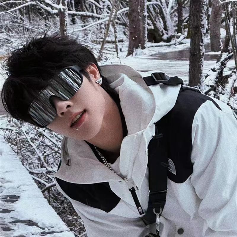 Sunglasses goggles Face mask Ice Silk Breathable neck cover Outdoor riding Mountain riding Neck Gaiter