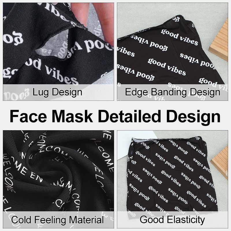 Sunglasses goggles Face mask Ice Silk Breathable neck cover Outdoor riding Mountain riding Neck Gaiter