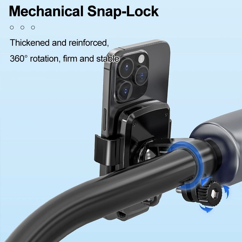 New Arrival Mobile Phone Holder Phone Mount Motorcycle Phone Holder Bicycle Cell Phone Stand Cycling Navigation Phone Stands