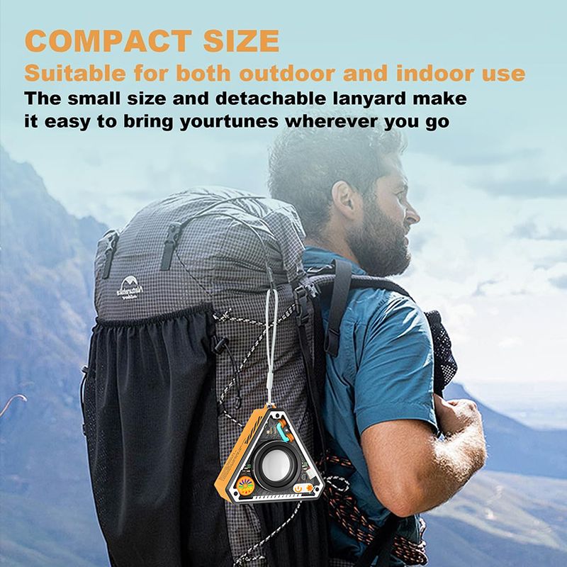 New Arrival True Wireless Stereo Wireless Bluetooth Speaker HIFI Outdoor Portable Speaker Triangular Shaped Speaker