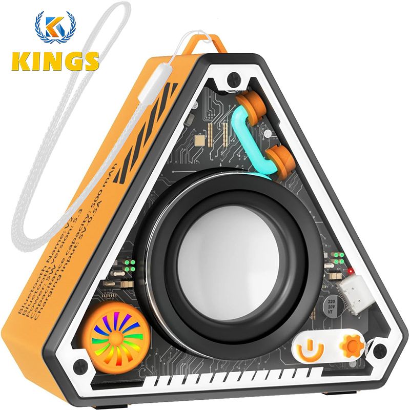 New Arrival True Wireless Stereo Wireless Bluetooth Speaker HIFI Outdoor Portable Speaker Triangular Shaped Speaker
