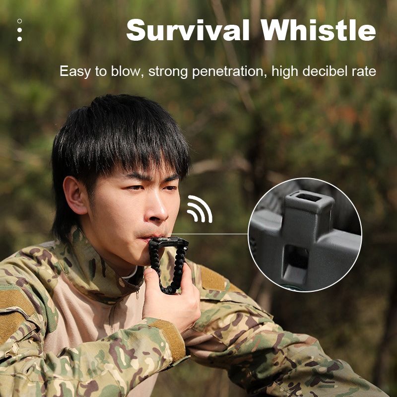 New Arrival Multifunctional Bracelet Nylon Woven Bracelet Outdoor Camping Adventure Bracelet