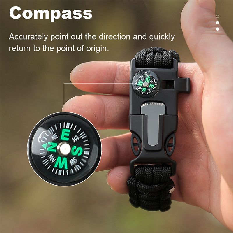 New Arrival Multifunctional Bracelet Nylon Woven Bracelet Outdoor Camping Adventure Bracelet