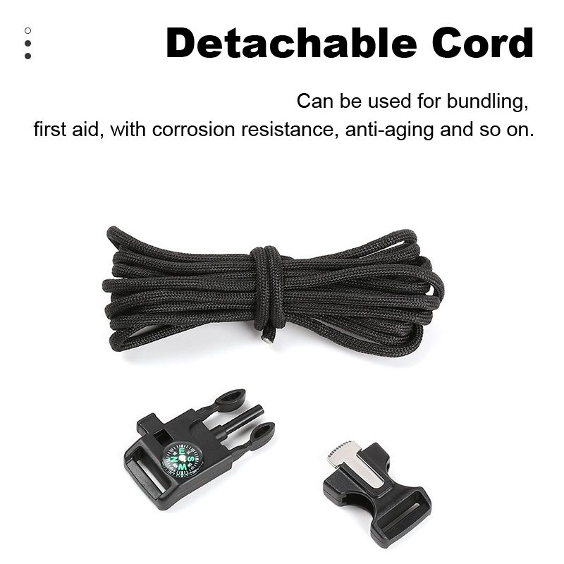 New Arrival Multifunctional Bracelet Nylon Woven Bracelet Outdoor Camping Adventure Bracelet