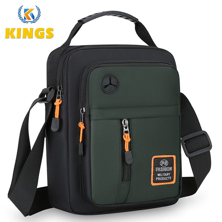 Men Cross-body Bag Multi-compartment Bag Oxford cloth Bag Men Bags