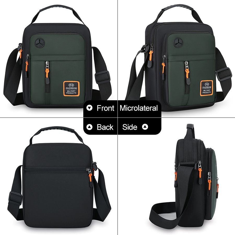 Men Cross-body Bag Multi-compartment Bag Oxford cloth Bag Men Bags