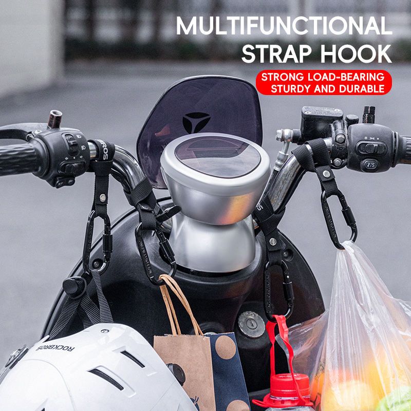 New Arrival 2 Pcs Bicycle Hook Motorcycle Hook Multi-functional Hanging Device Metal Hanging Hooks