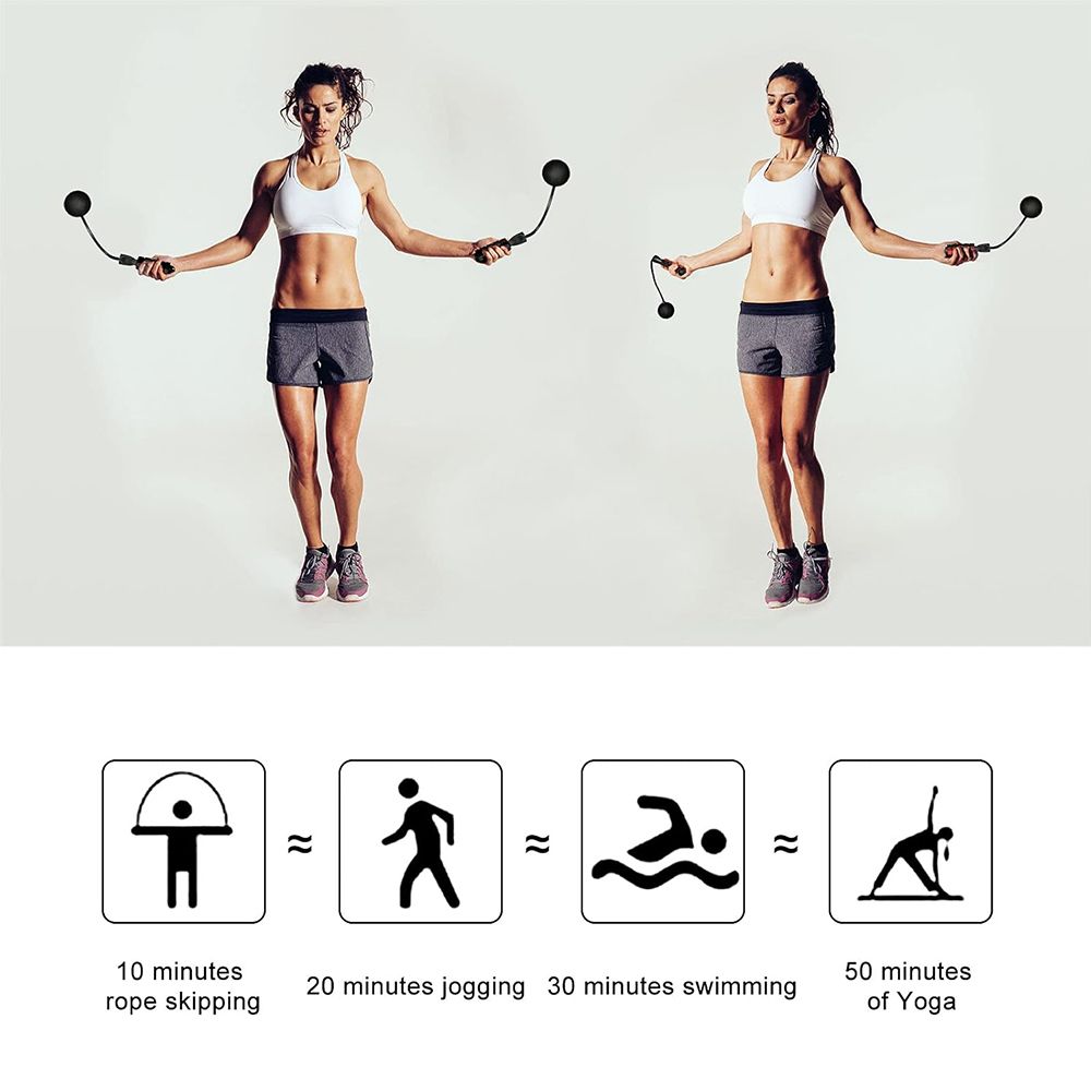 New Arrival Jump Ropes Fitness Equipment Exercise Jump Rope Household Jump Rope Cordless Jump Rope