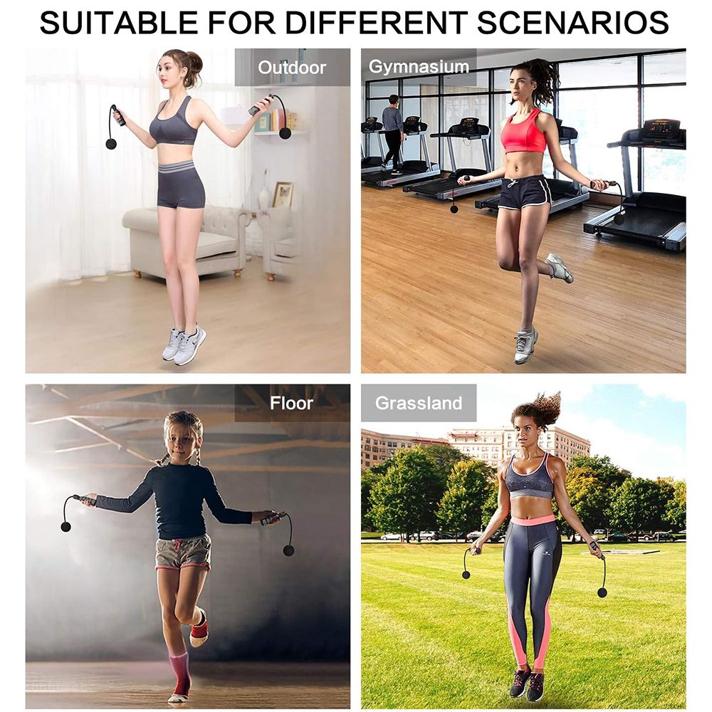 New Arrival Jump Ropes Fitness Equipment Exercise Jump Rope Household Jump Rope Cordless Jump Rope
