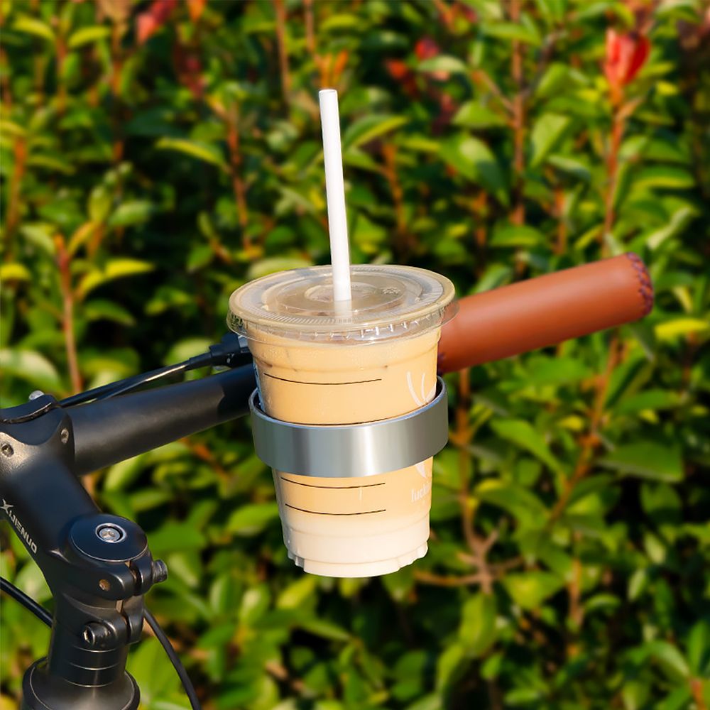 New Arrival Bicycle Metal Drink Holder Coffee Cup Holder Motorbike Beverage Stand Bicycle Accessories Motorcycle Accessories Riding Equipment