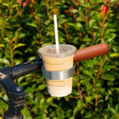 New Arrival Bicycle Metal Drink Holder Coffee Cup Holder Motorbike Beverage Stand Bicycle Accessories Motorcycle Accessories Riding Equipment