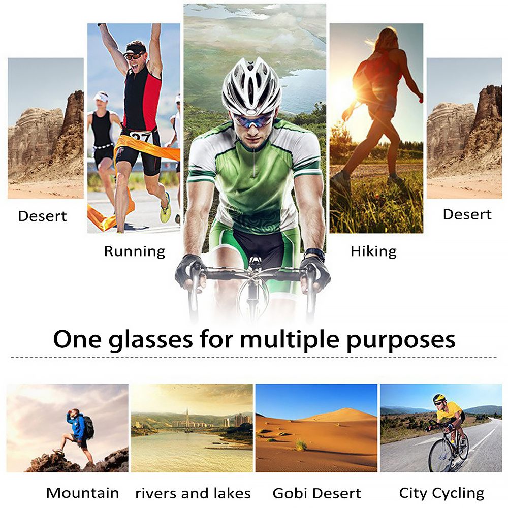 New Arrival Men Sunglasses Outdoor Sports Glasses Personalized Half Rim Glasses Frame Lightweight Sunglasses