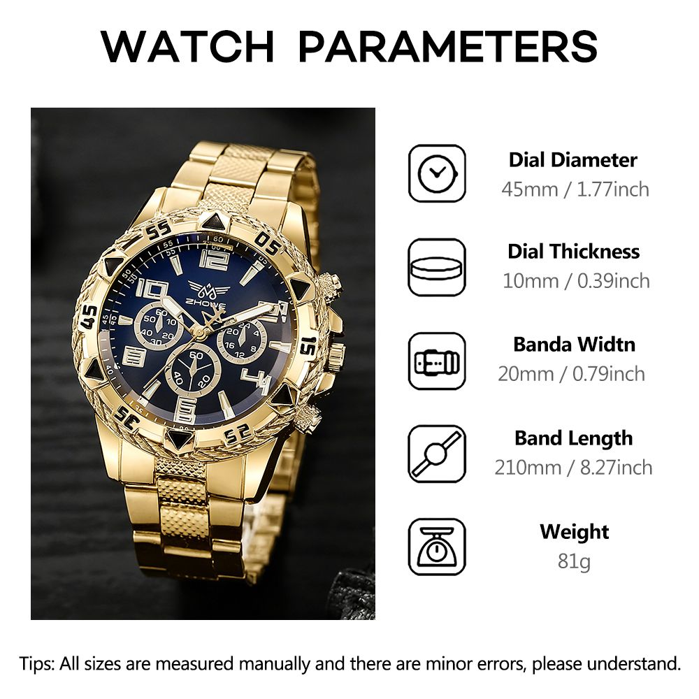 New Arrival Men Watch + Sunglasses + Bow Tie Set Gold Wrist Watches Gradient Lens sunglasses Fancy Bow Tie