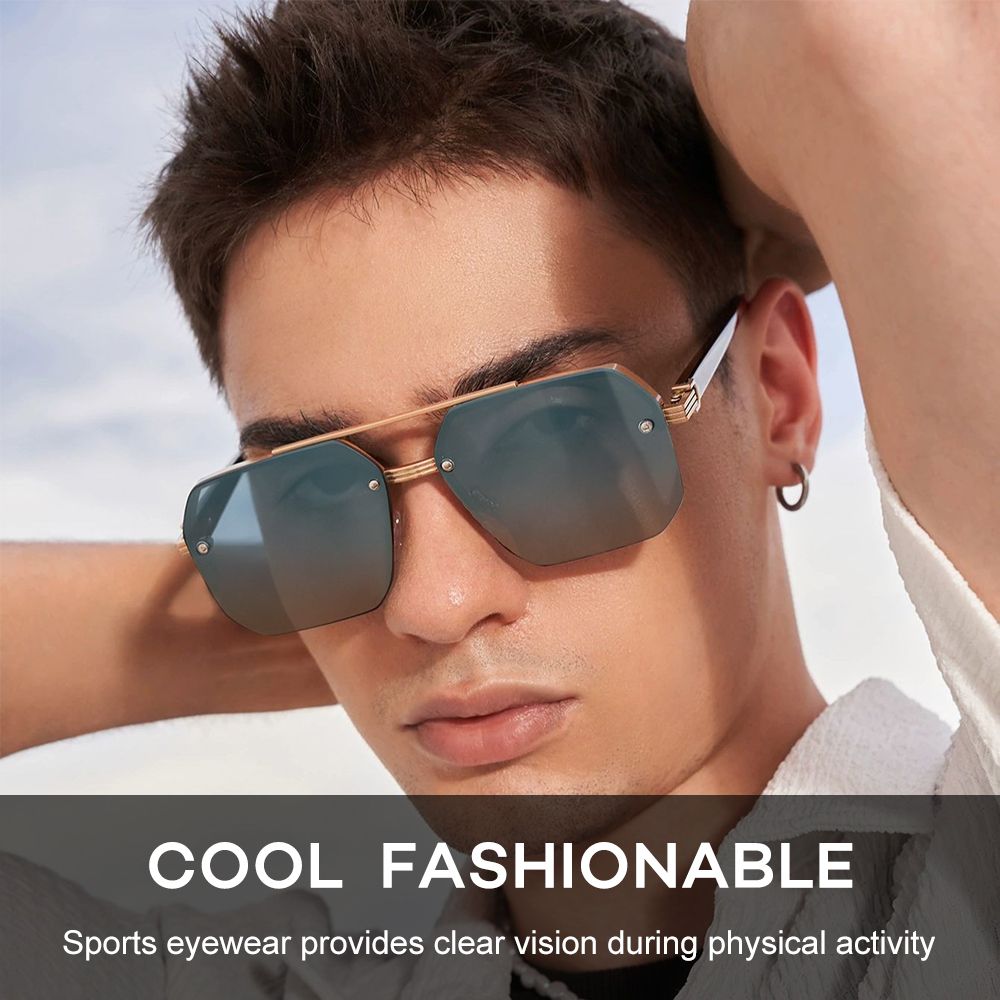 New Arrival Men Watch + Sunglasses + Bow Tie Set Gold Wrist Watches Gradient Lens sunglasses Fancy Bow Tie