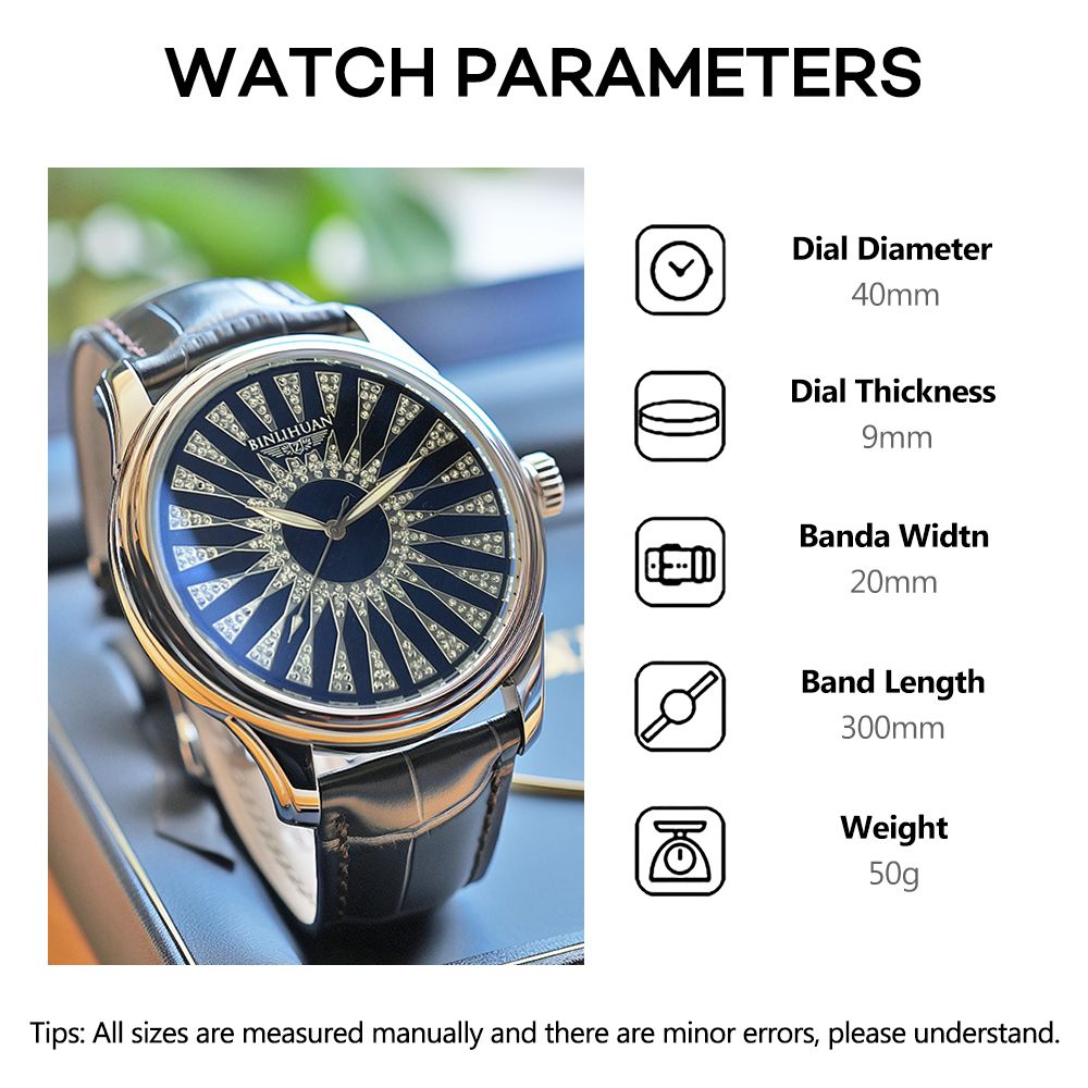Men Watch + Wallet + Ring Set Male Wrist Watch Short Wallet Black Agate Ring Set Quartz Watch Horizontal Alloy Ring Set
