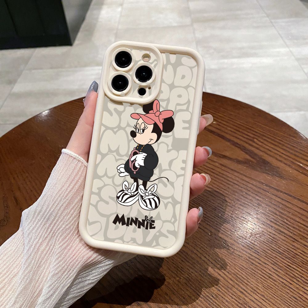for Xiaomi Redmi Note 13 Pro 5G 12S 4G 12 Turbo 11S 13C 12C Couple Mickey Minnie Full Protective Phone Case Anti Drop Cover