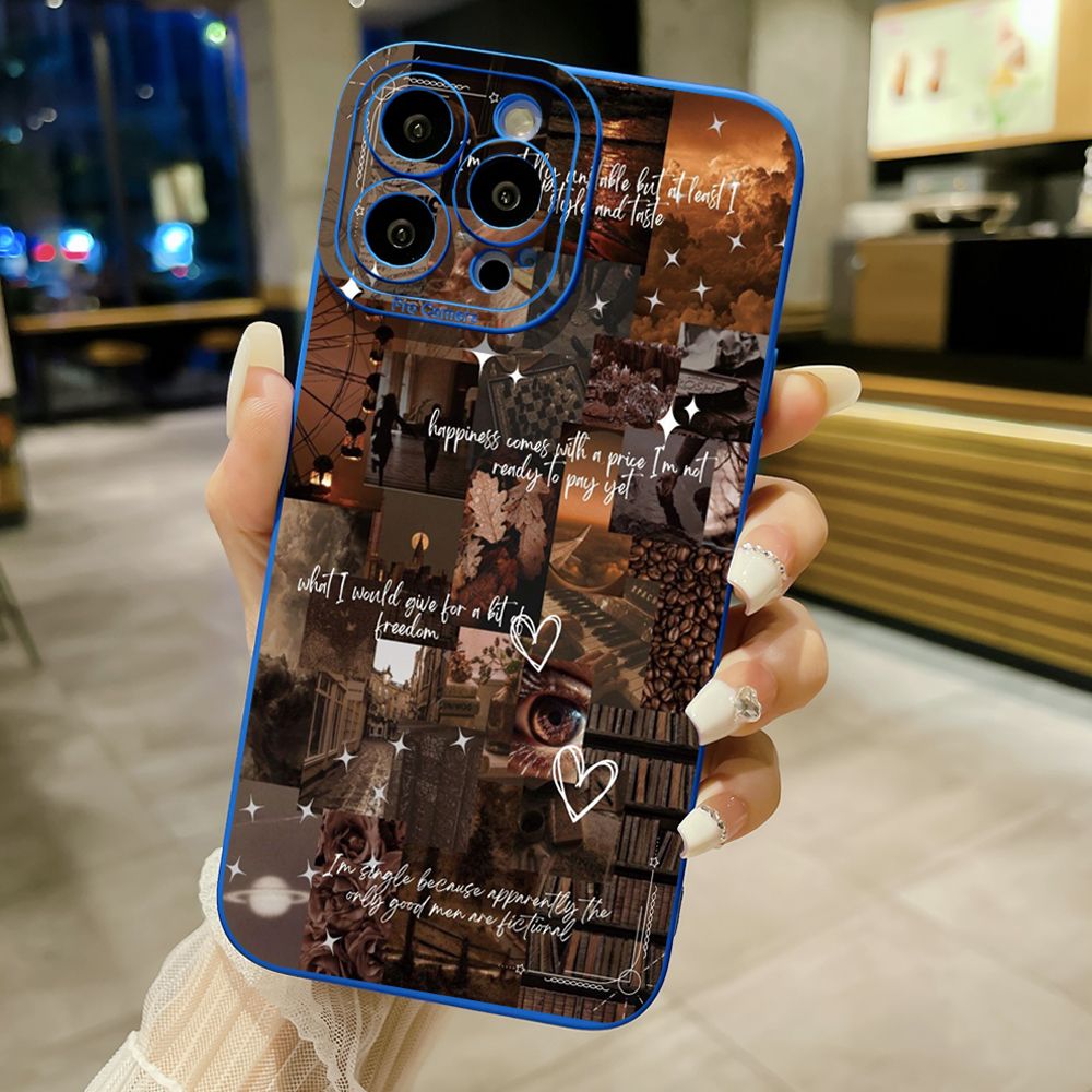 for Infinix Hot 40i 40 Pro Note 12 G96 Note 30 Hot 20 Play 20S 12i 30i 20i 10S 11 10 Play 11S 10i Smart 7 6 HD X6511 X657B X6512 Zero 30 Vintage Flower Art Town Butterfly Phone Case Anti Drop Cover