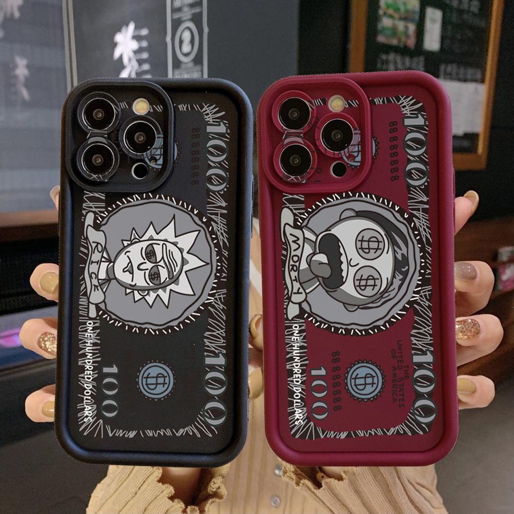 for iPhone 15 Pro Max 14 Plus 13 12 11 XR 8 7 SE 2022 XS Crazy Sientist Full Protective Phone Case Anti Drop Cover