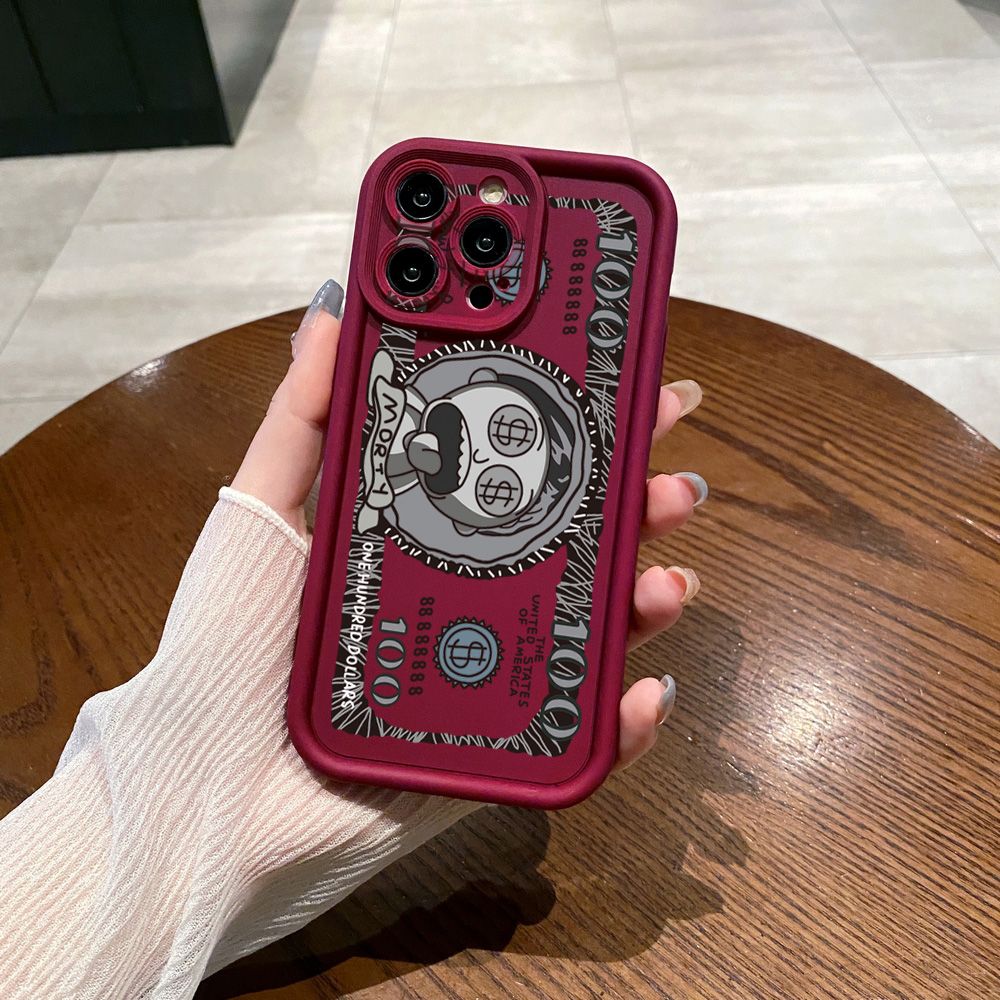 for iPhone 15 Pro Max 14 Plus 13 12 11 XR 8 7 SE 2022 XS Crazy Sientist Full Protective Phone Case Anti Drop Cover