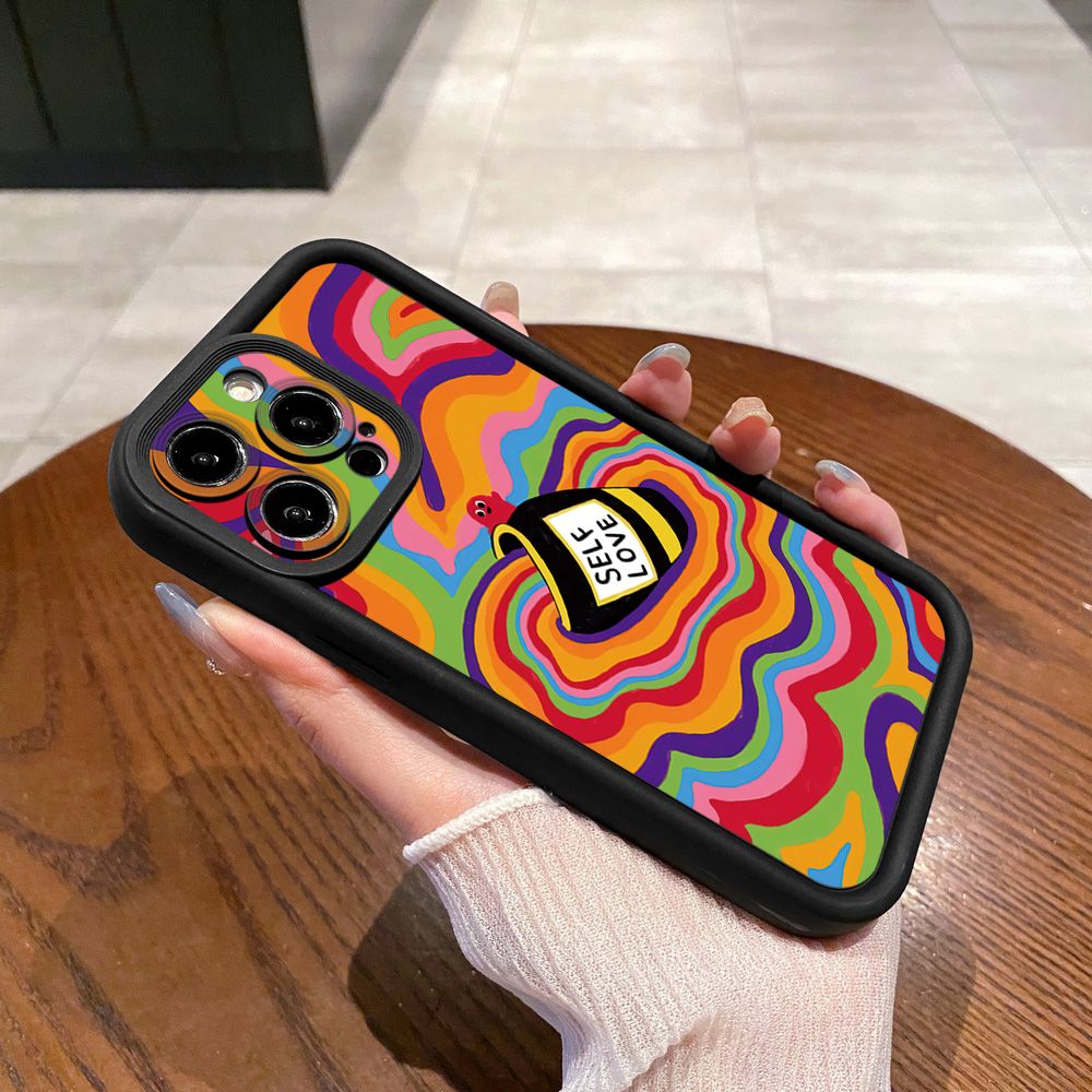 for iPhone 15 Pro Max 14 Plus 13 12 11 XR 8 7 SE 2022 XS Liquid Coffe Full Protective Phone Case Anti Drop Cover