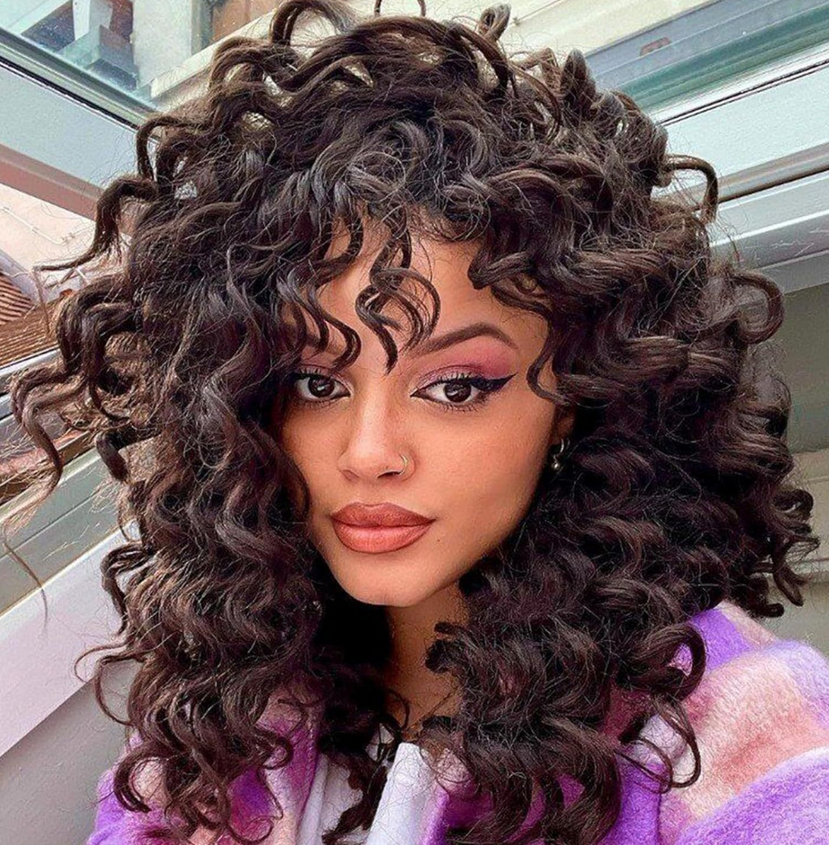Short Africa Curly Crochet Hair Synthetic Hair Wig extension Ocean Wave Short Hair