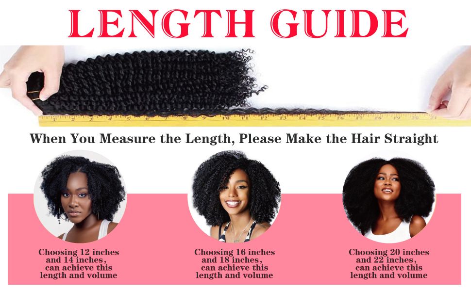 100% Real Human Hair 8pcs Set Afro Kinky curly Clip In Human Hair
