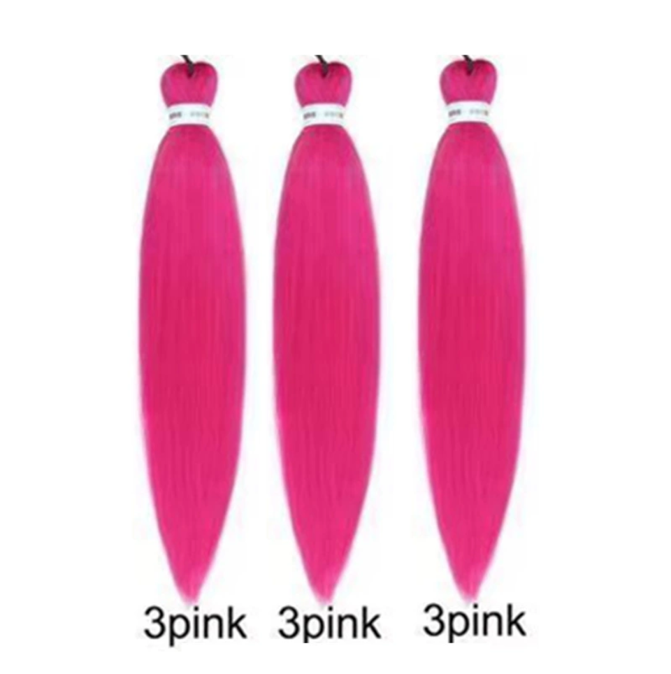 3X pre-stretched braiding hair Africa braid hair synthetic hair extension