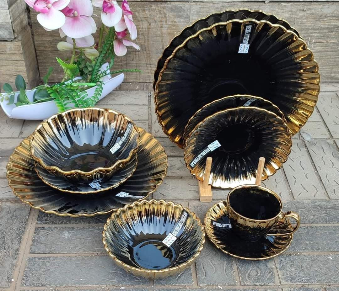 36pcs High quality kitchen dinner set....consist of 6pcs dinner plates