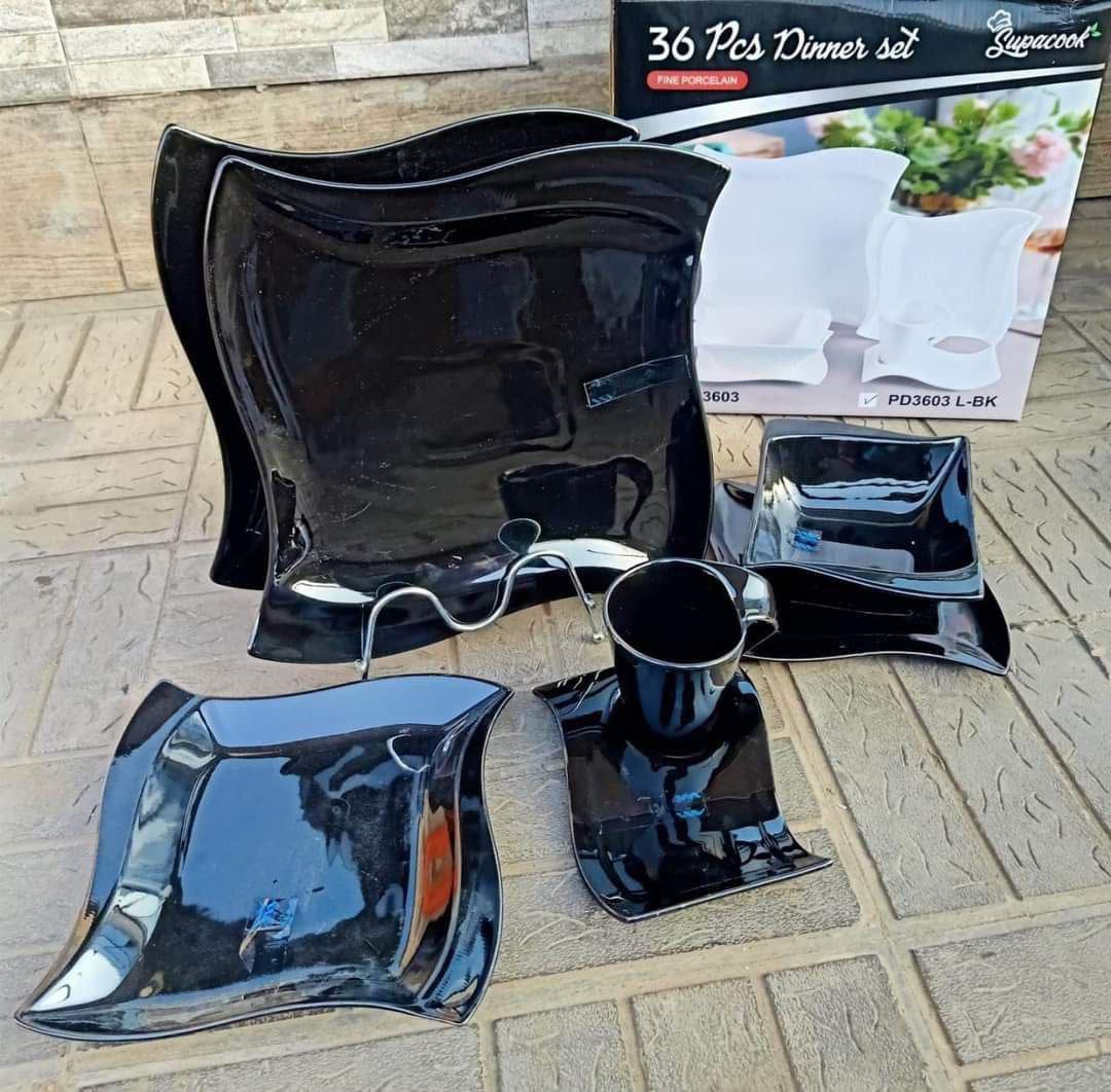 36pcs High quality kitchen dinner set....consist of 6pcs dinner plates