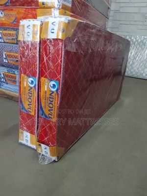 🎁 Ndovu 8-Inch Plain Mattress 🛏️ | High-Density Foam | Medium Duty Support | Durable Plain Finish | Long-Lasting Quality | Breathable & Firm | 2-Year Warranty 🌙✨