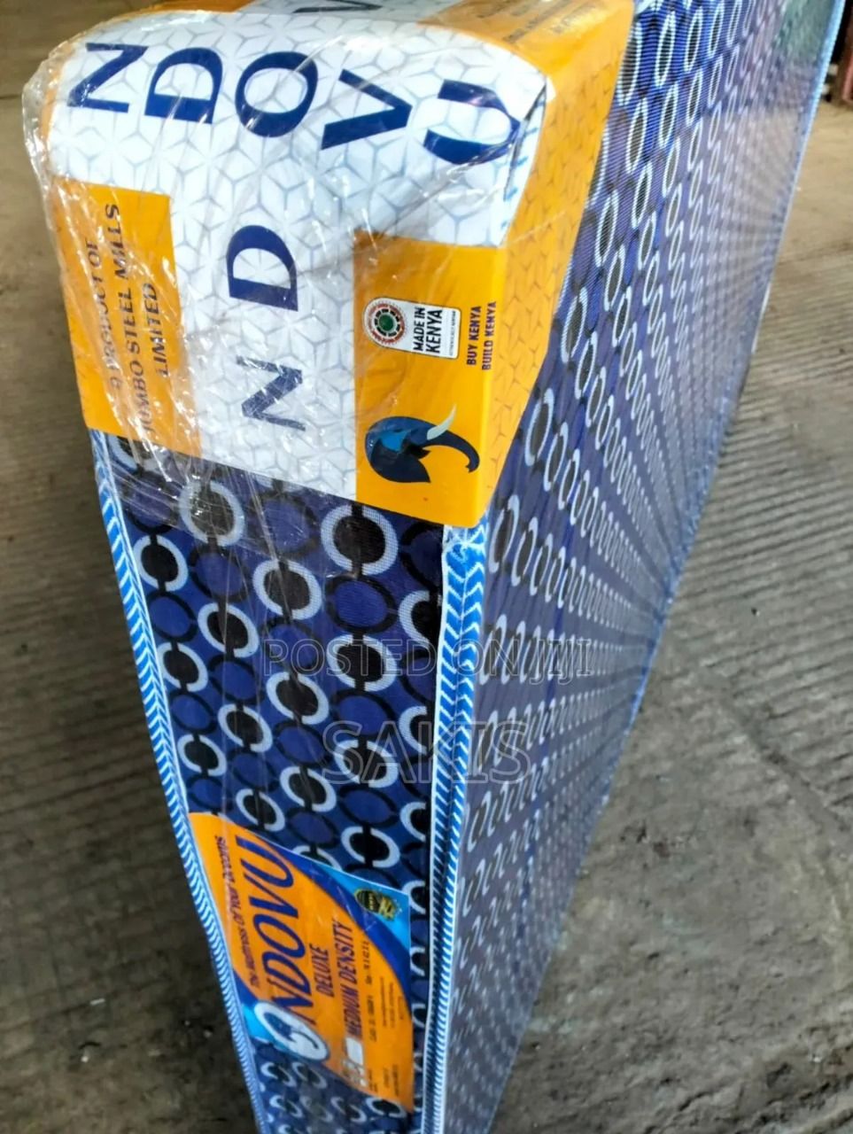 🎁 Ndovu 8-Inch Plain Mattress 🛏️ | High-Density Foam | Medium Duty Support | Durable Plain Finish | Long-Lasting Quality | Breathable & Firm | 2-Year Warranty 🌙✨