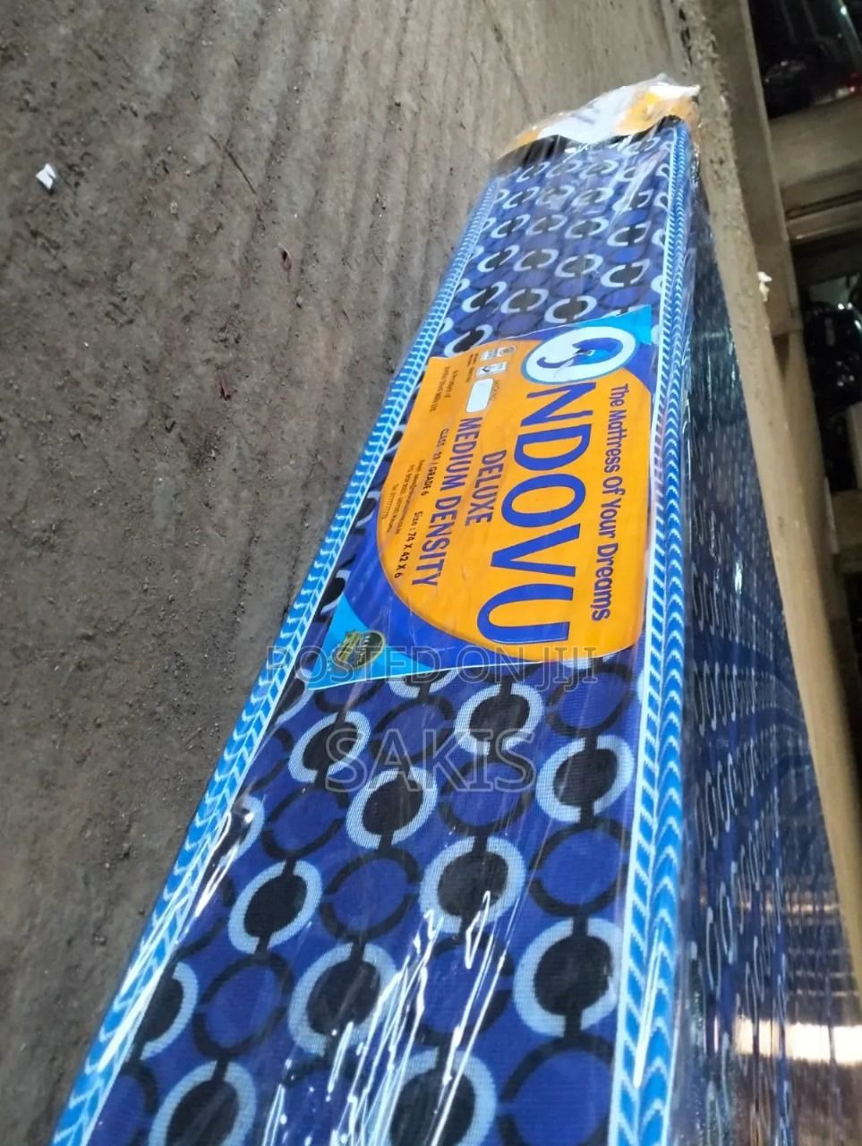 🎁 Ndovu 8-Inch Plain Mattress 🛏️ | High-Density Foam | Medium Duty Support | Durable Plain Finish | Long-Lasting Quality | Breathable & Firm | 2-Year Warranty 🌙✨