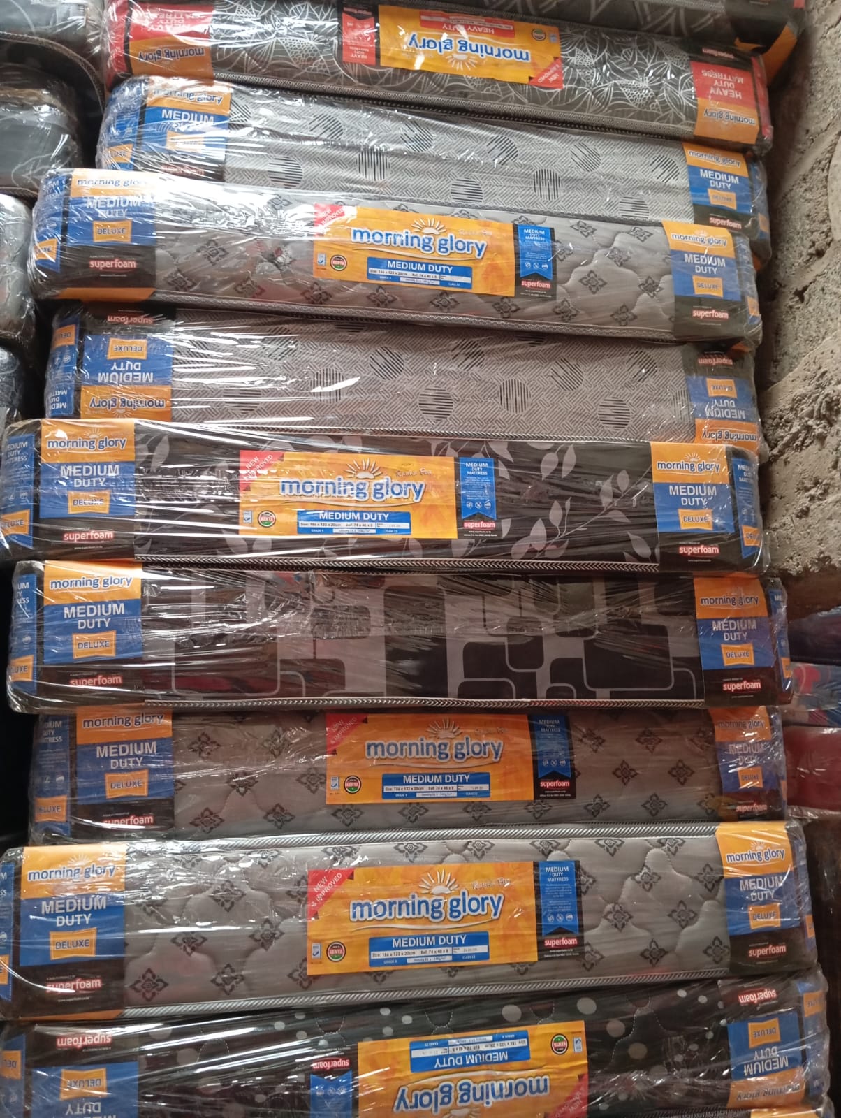 Morning Glory High-Density Quilted Mattress 8-Inch Thick, Durable Firm Support, Long-Lasting Comfort for Restful Sleep, Designed for All Standard Bed Sizes