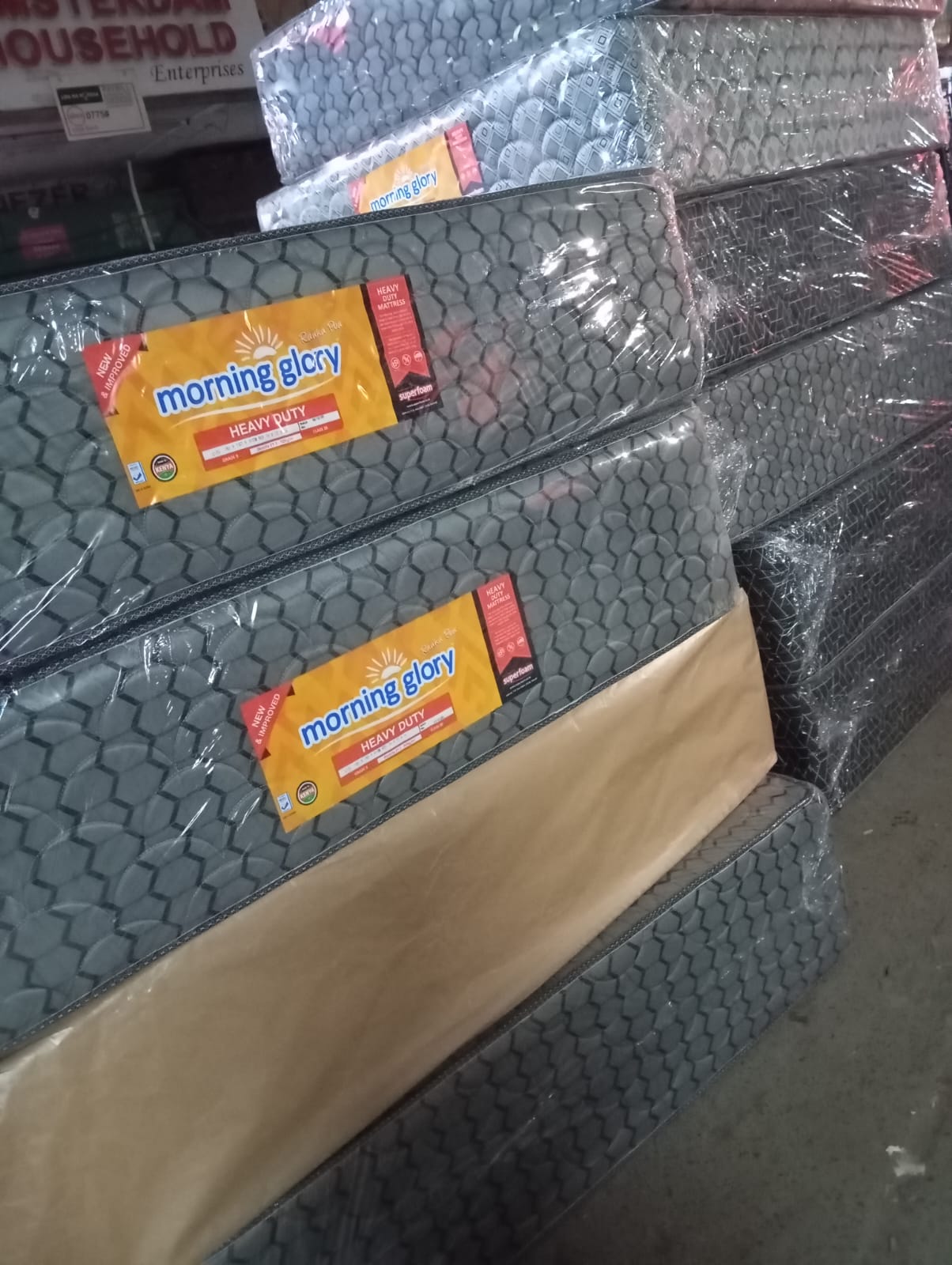 Morning Glory High-Density Quilted Mattress 8-Inch Thick, Durable Firm Support, Long-Lasting Comfort for Restful Sleep, Designed for All Standard Bed Sizes