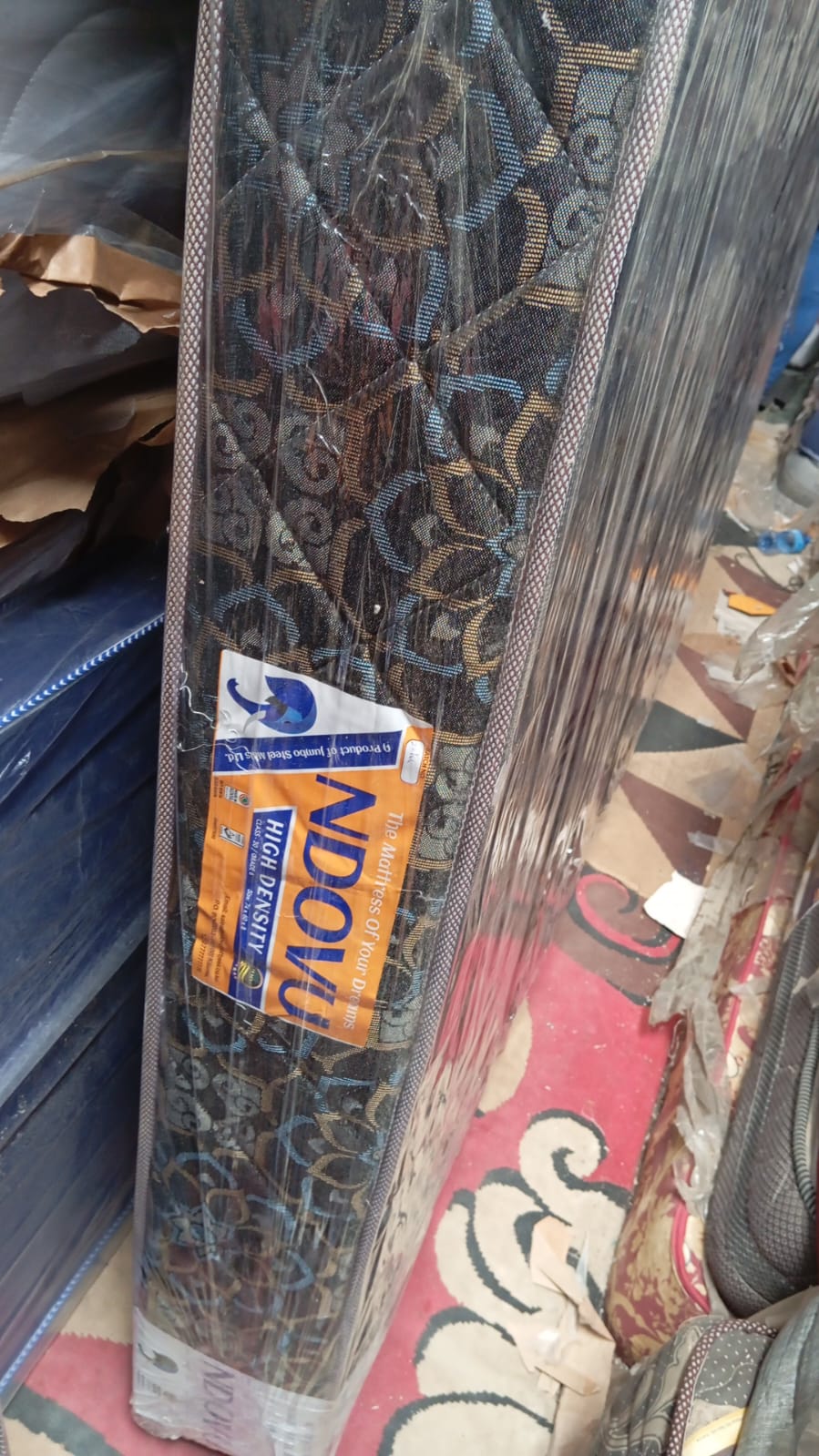 Ndovu  Medium-Density Quilted Mattress 8-Inch Thick, Durable Firm Support, Long-Lasting Comfort for Restful Sleep, Designed for All Standard Bed Sizes