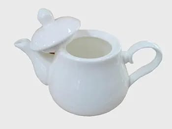 High Quality Round Big Ceramic Kitchen Tea Kettle – Large 1000ml Capacity Ideal for Brewing and Serving Tea for Family Gatherings or Multiple Guests
