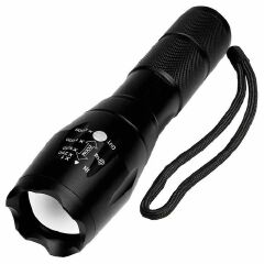 Super Bright Tactical LED Flashlight & Torch – Powerful Zoomable Light with 3 Modes for Outdoor, Emergency, and Tactical Use with High Lumen Brightness