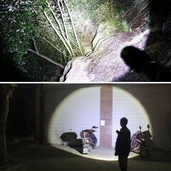 Super Bright Tactical LED Flashlight & Torch – Powerful Zoomable Light with 3 Modes for Outdoor, Emergency, and Tactical Use with High Lumen Brightness