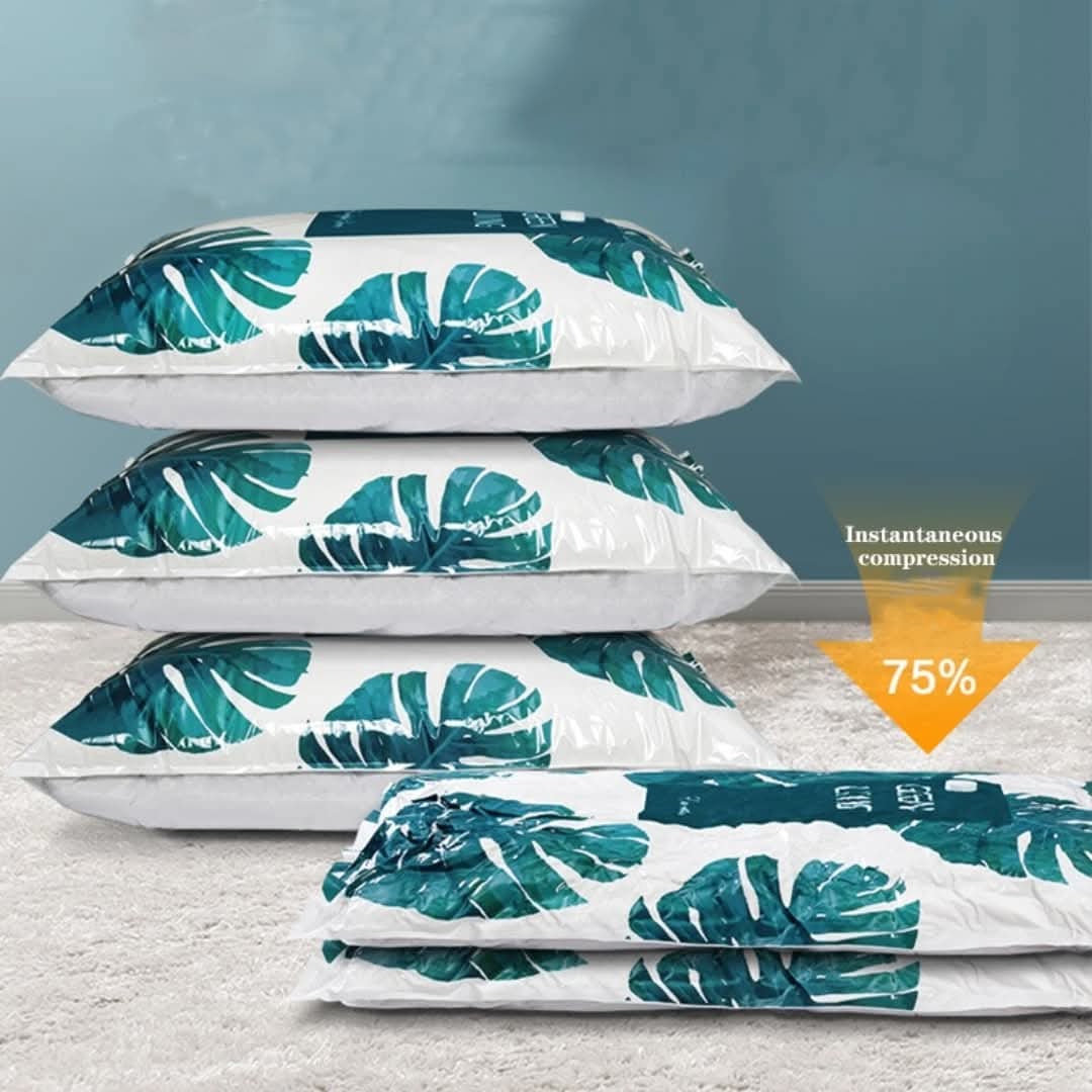 10pcs Set Vacuum Compression Storage Bags with Electric Pump – Space Saving Moisture and Dust Proof Large Medium Small Sizes for Quilts Coats and Clothing