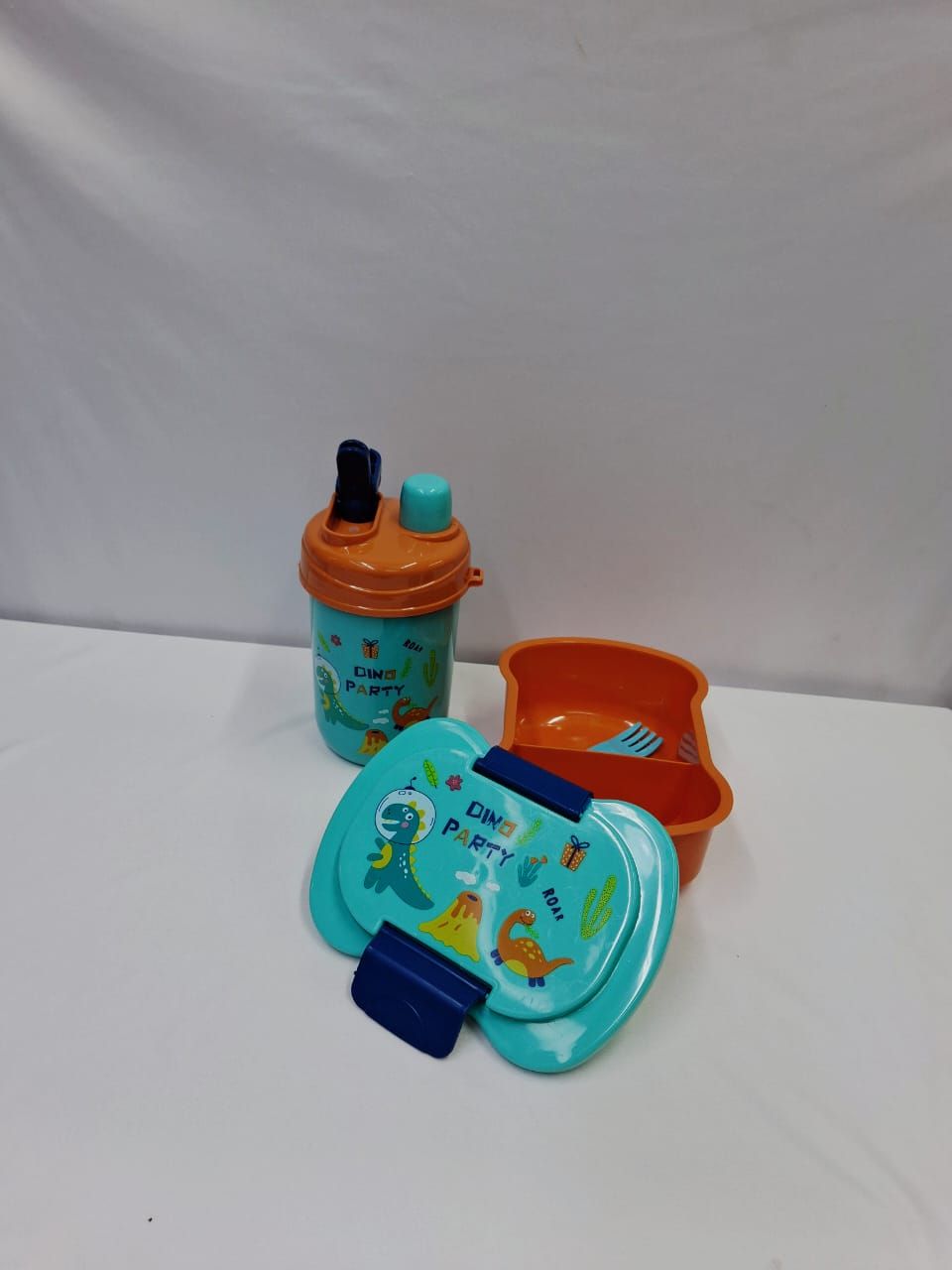 Lunchbox with Bottle Combo, Practical and Portable Food Storage Set for School, Office, or Travel, Convenient Matching Lunch Box and Bottle for Daily Meals