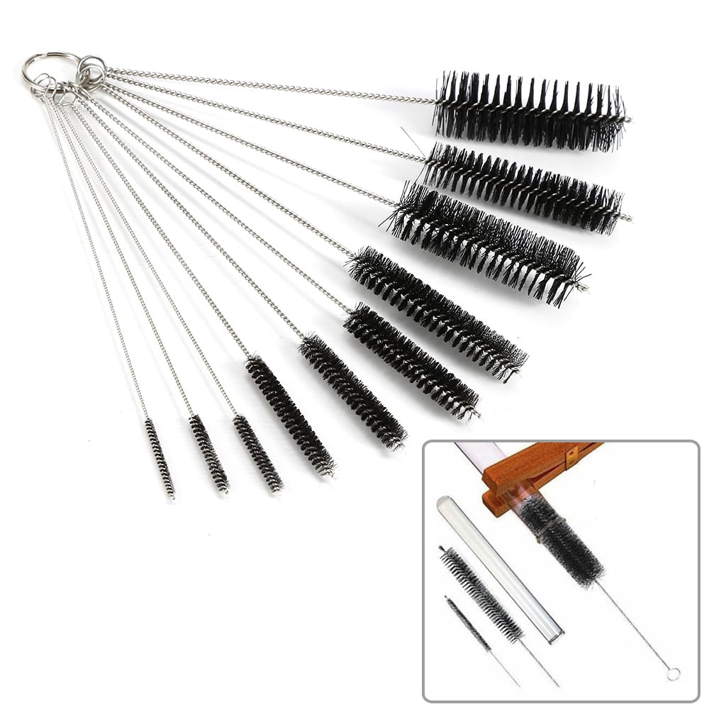 10 Pcs Drinking Straw Cleaning Brush Set, Extra Long Pipe Cleaners for Glass Straws, Cups, Bottles, and Tubes, Practical and Reusable Cleaning Tools for Daily Use