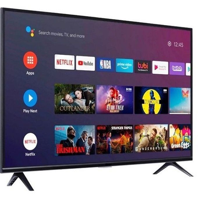 GLD 43" inch TV Smart Android TV Bluetooth Connectivity Television, Inbuilt Decoder for local channes,Netflix YouTube ,HDMI &USB PORTS  ,Wide Color Enhancer + 6 EXTRA ACCESSORIES