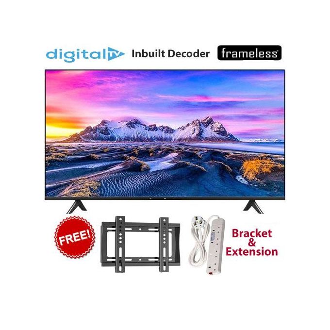Amtec 32M8  32 inch AC/DC FRAMELESS Digital LED TV with Inbuilt Decoder for local Local Channels HDMI and USB ports,VGA+ FREE TV BRACKET+ HEAVY DUTY EXTENSION CABLE