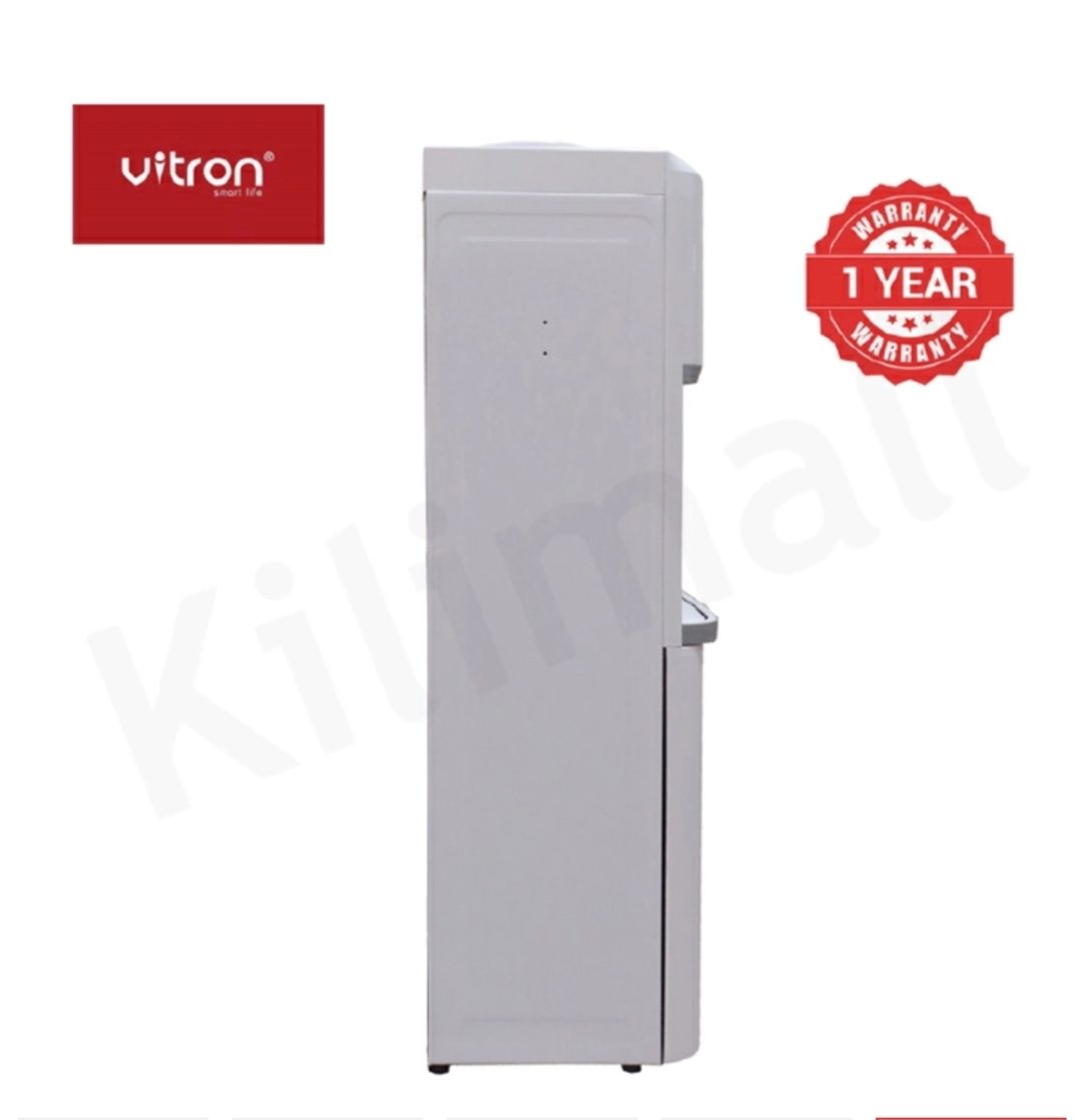VITRON VBD566-A Water Dispensor Hot And Cold,CHILD LOCK ,METAL BACK (1YR WRTY) Hot and Cold Water Dispenser with Child Lock Home Applicances with Storage Cabinet