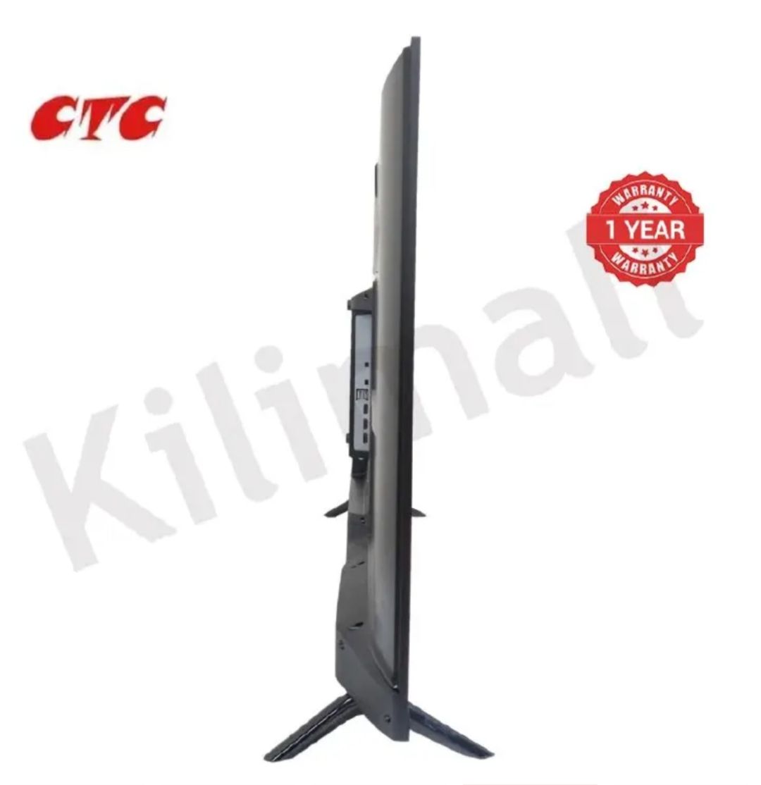 CTC 43 Inch Android Smart TV HD Television with 12 Months Warranty(CTC43F1S) Multi-screen, HDMI, Android 11.0, USB 2.0, Eco friendly, Narrow Bezel, DVB-T2, YouTube, Netflix, Prime Video